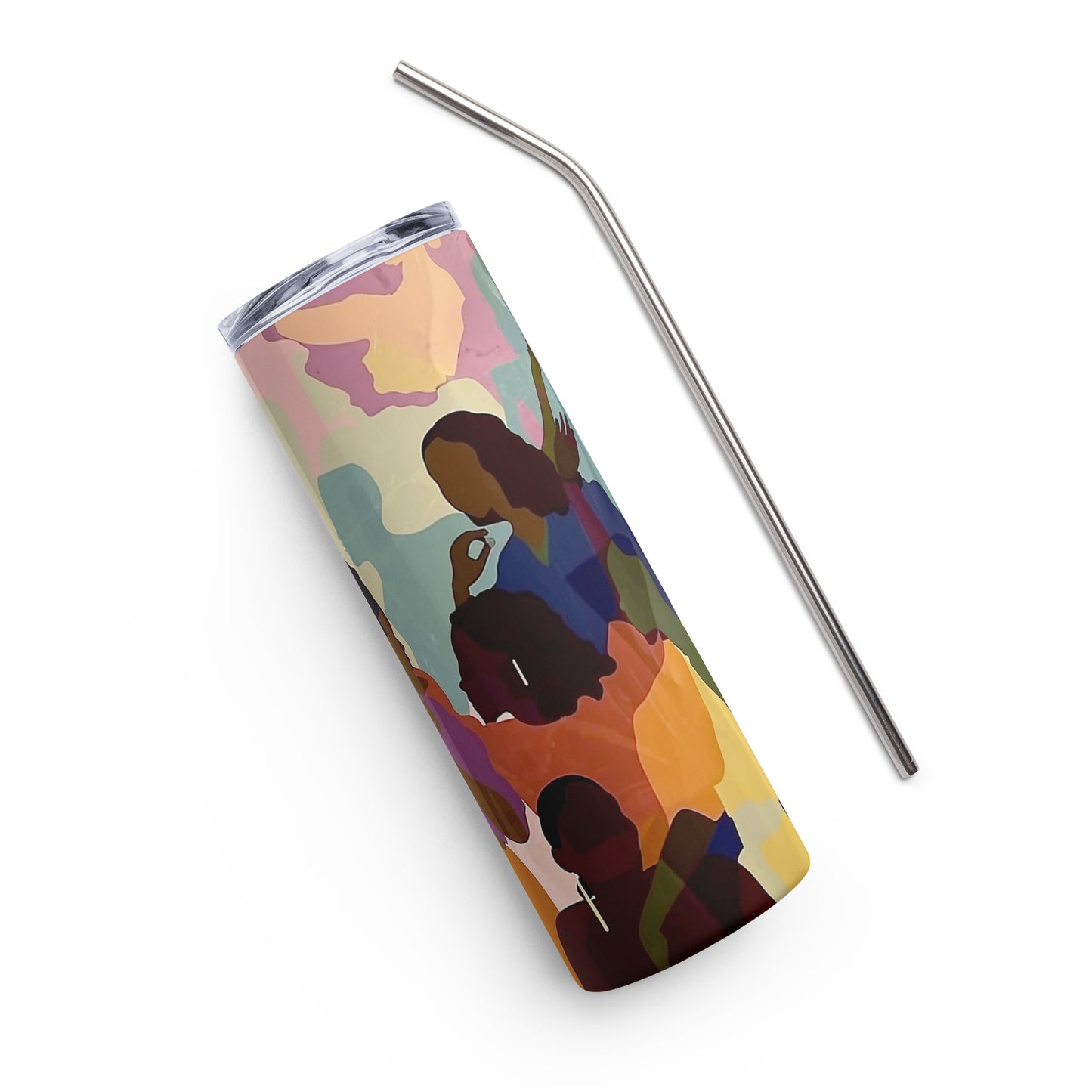 Stainless steel tumbler - Black African American Women