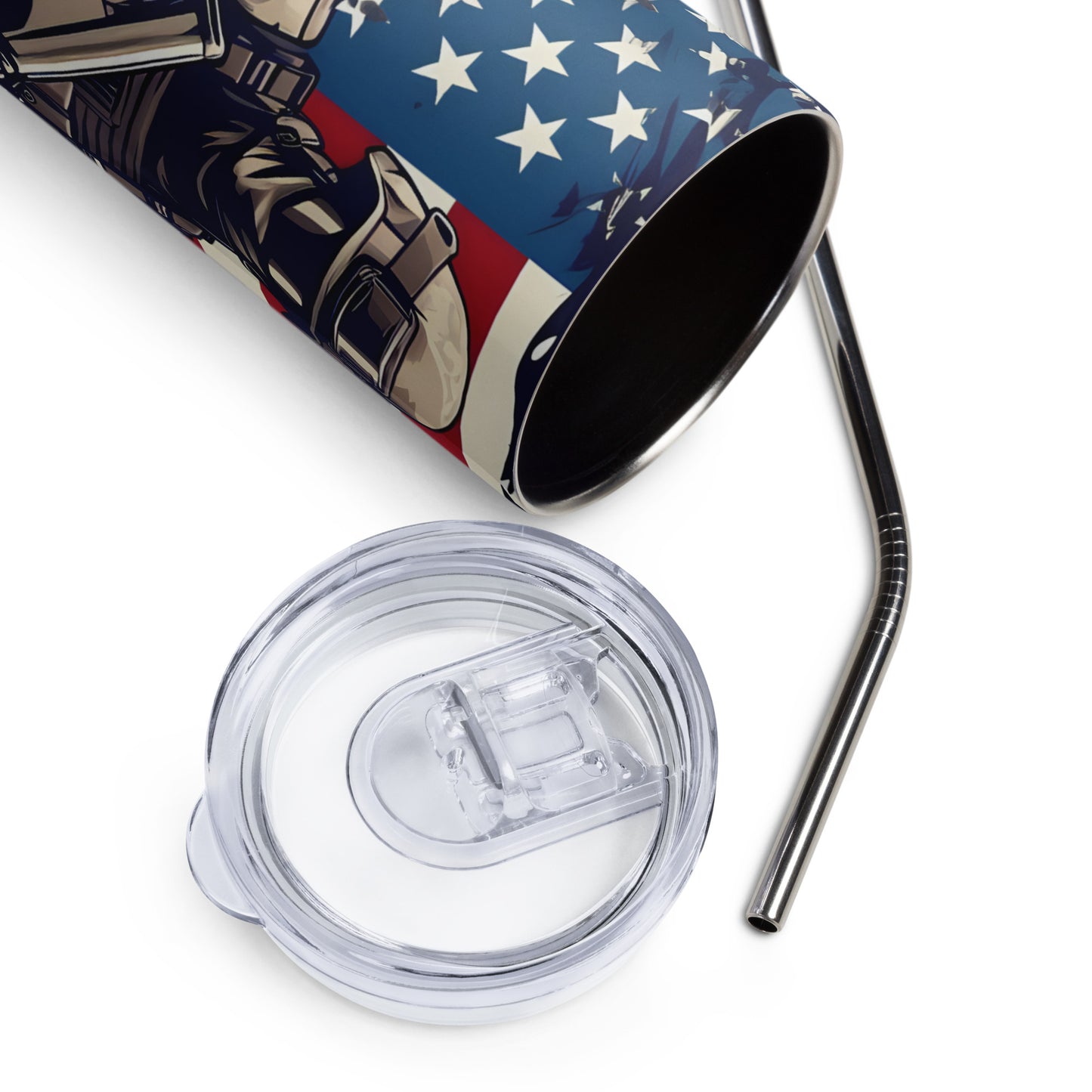 Stainless steel tumbler - Veteran