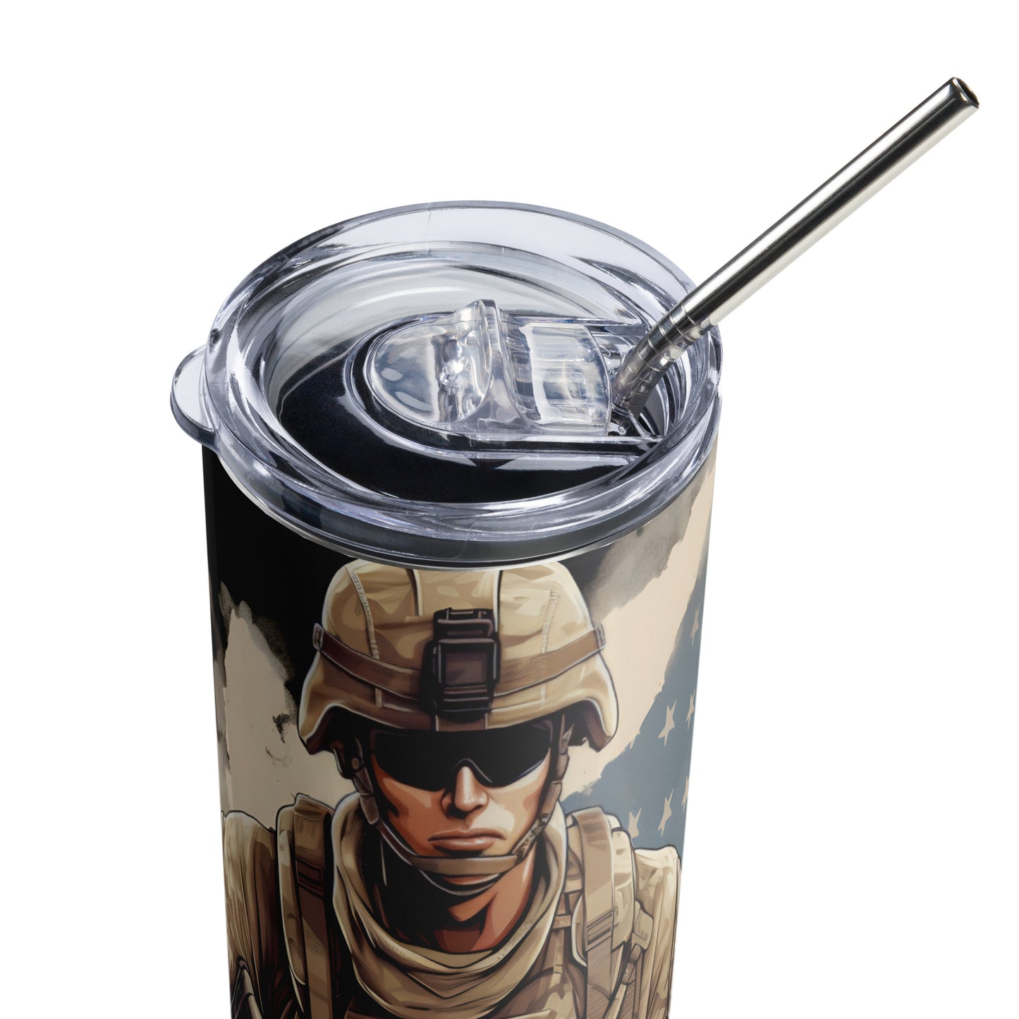 Stainless steel tumbler - Veteran