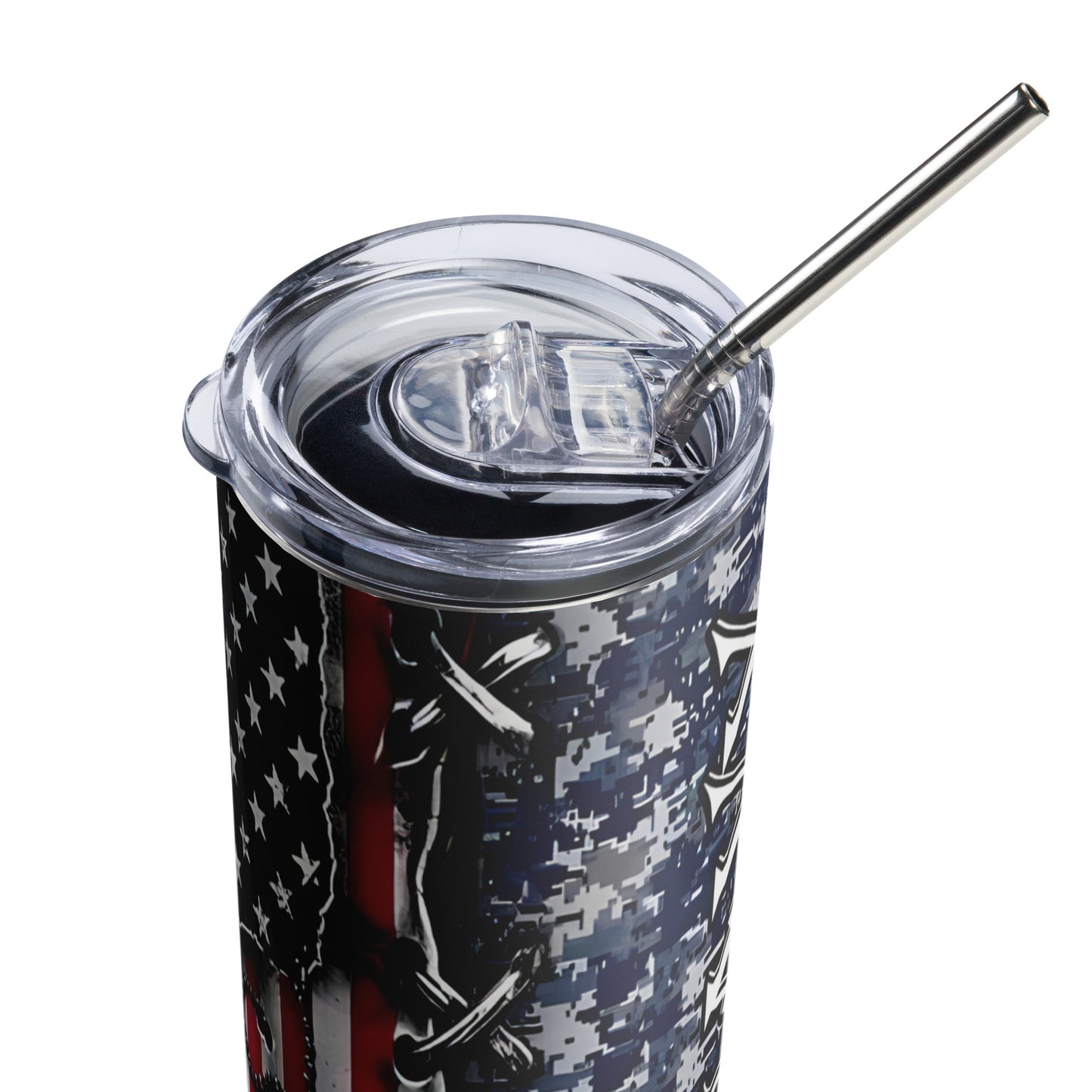 Stainless steel tumbler - Veteran U.S. Navy