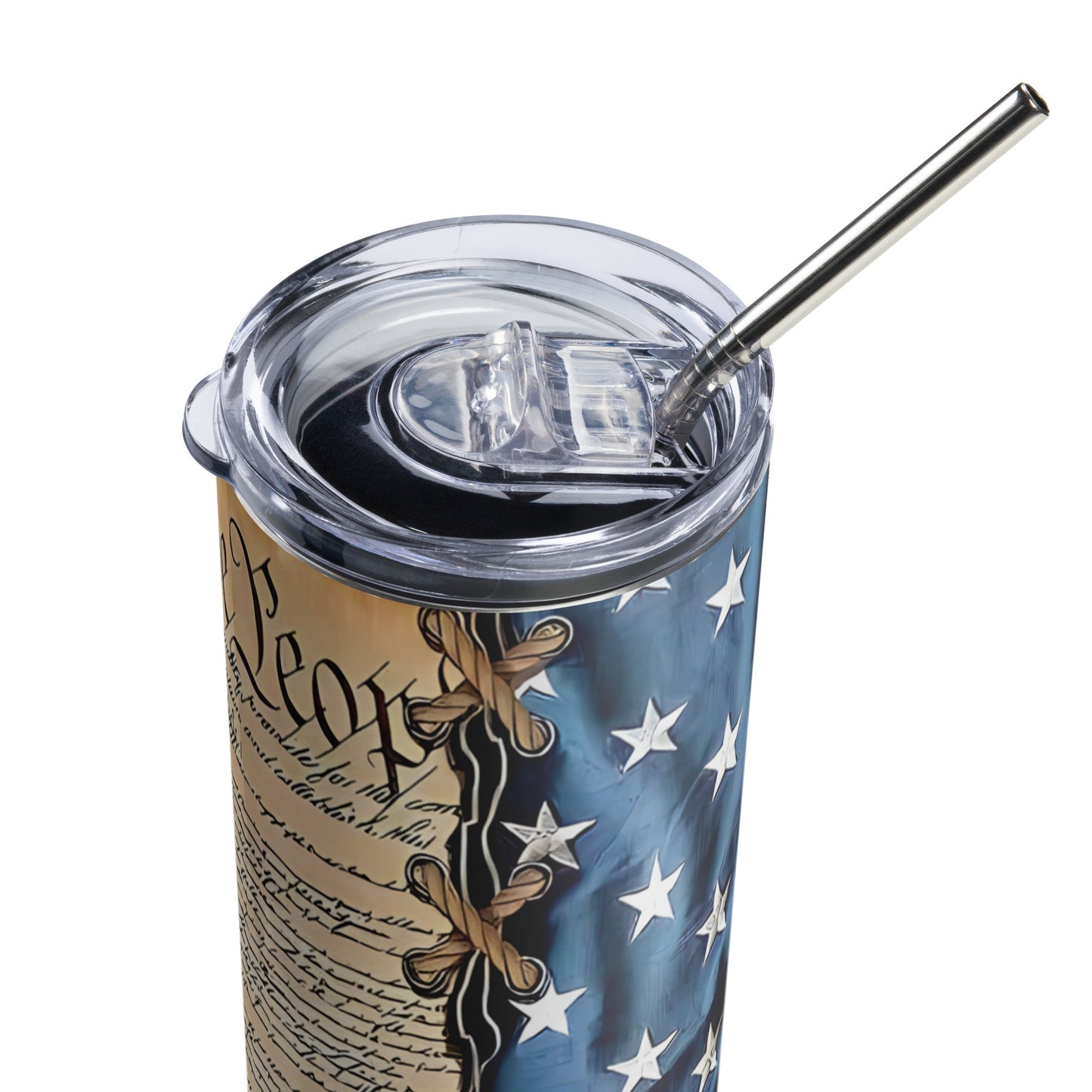 Stainless steel tumbler - Veteran We The People