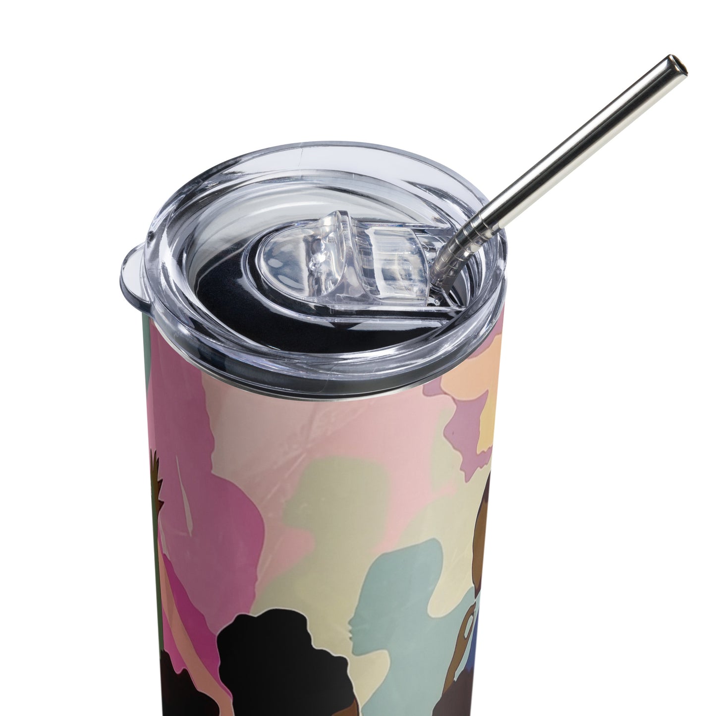 Stainless steel tumbler - Black African American Women