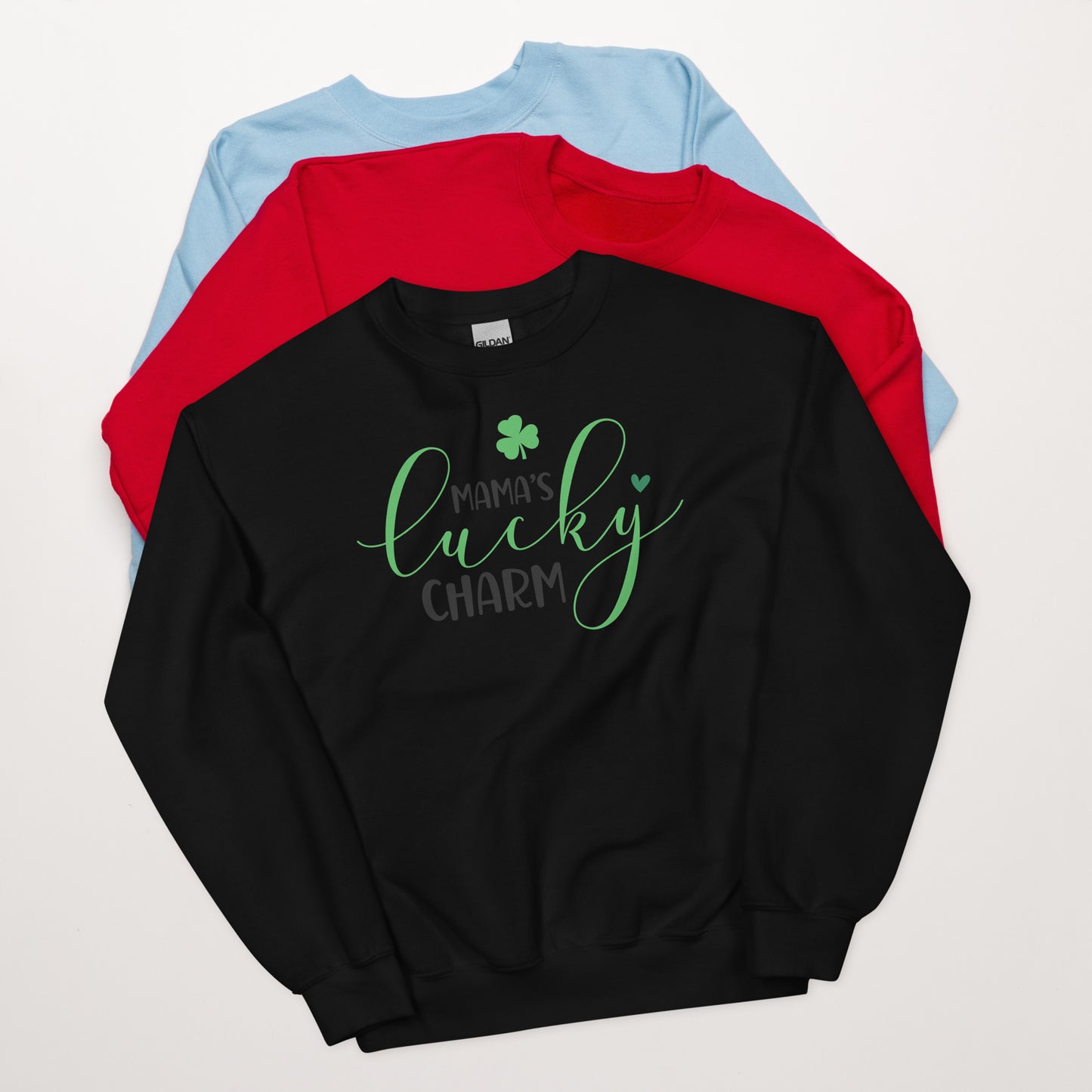 Unisex Sweatshirt - Mama's Lucky Charm