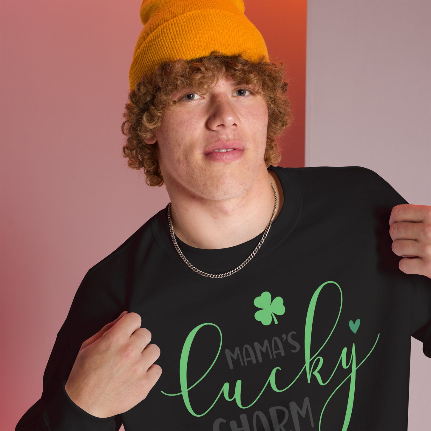 Unisex Sweatshirt - Mama's Lucky Charm