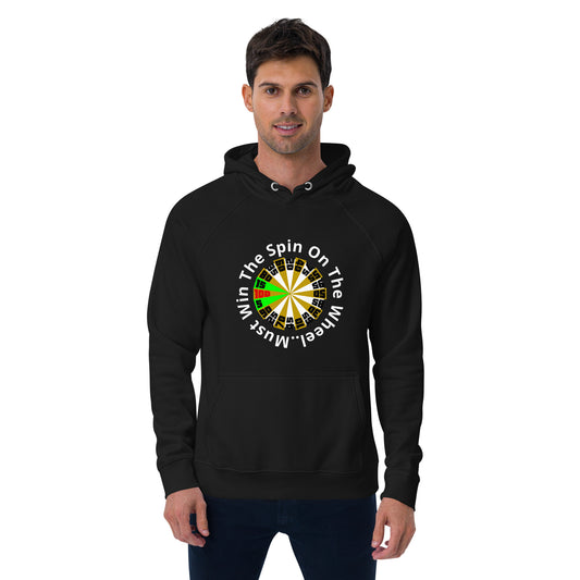 Unisex eco raglan hoodie - The Price Is Right - Spin The Wheel