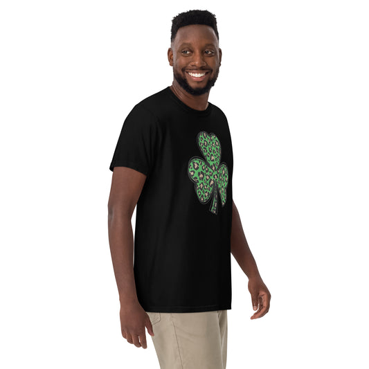 Unisex garment-dyed heavyweight t-shirt - St Patty's Day Green Clover