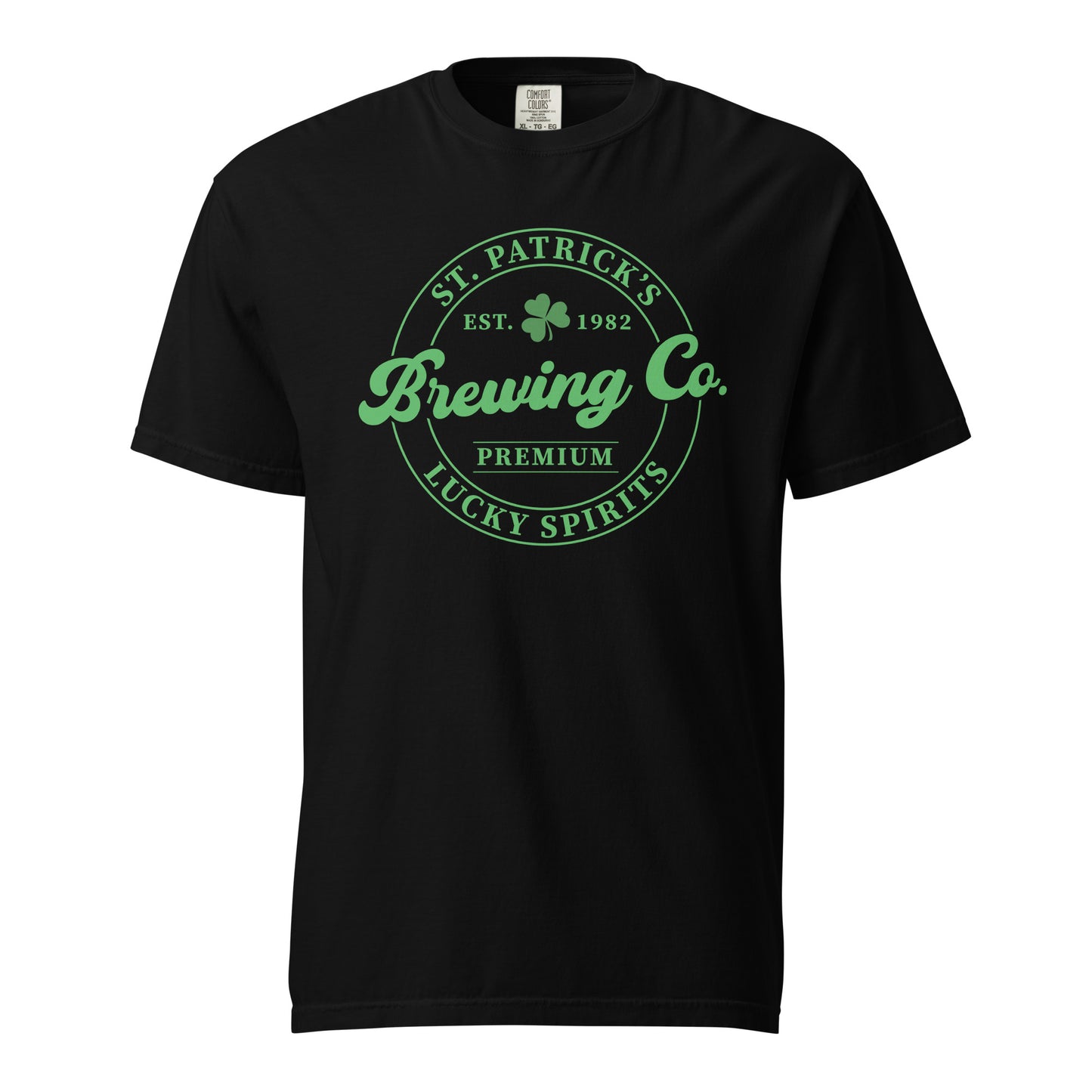 Unisex garment-dyed heavyweight t-shirt - St Patty's Day Brewing Co.