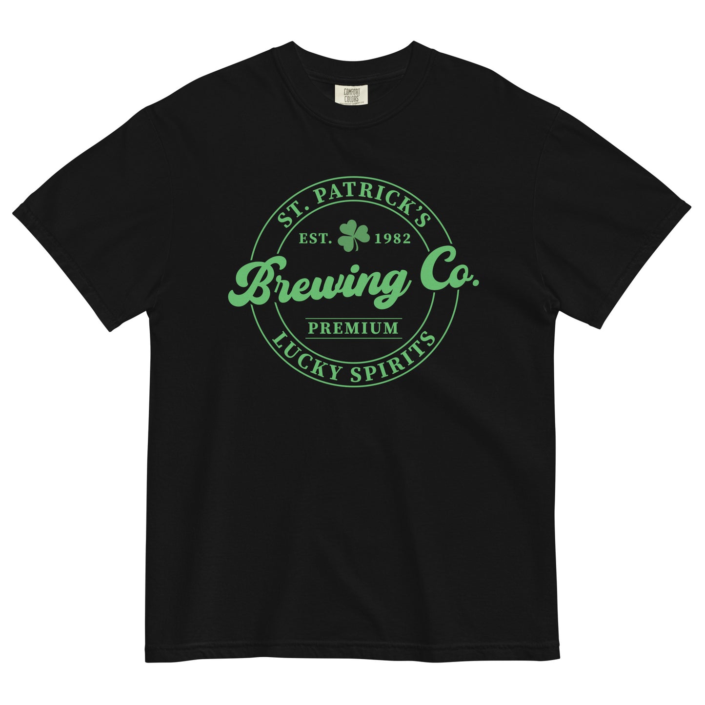 Unisex garment-dyed heavyweight t-shirt - St Patty's Day Brewing Co.