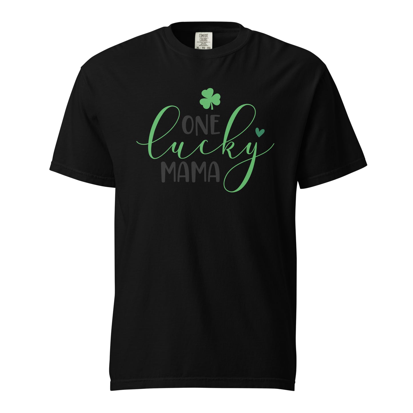 Unisex garment-dyed heavyweight t-shirt St Patty's Day One Lucky Mama