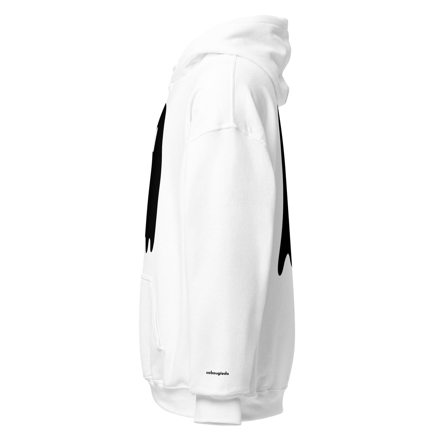 Unisex Hoodie - Halloween Ghost White Hoodie