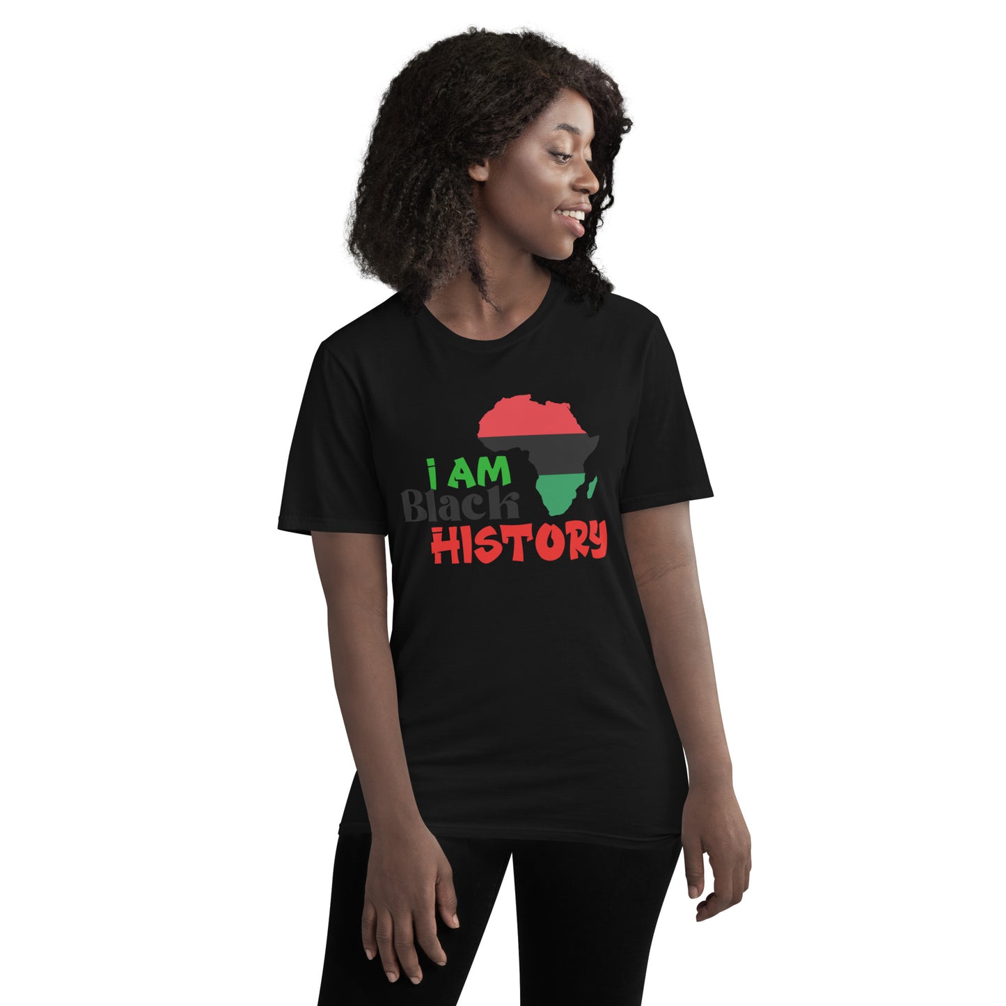 Short-Sleeve T-Shirt - I Am Black History