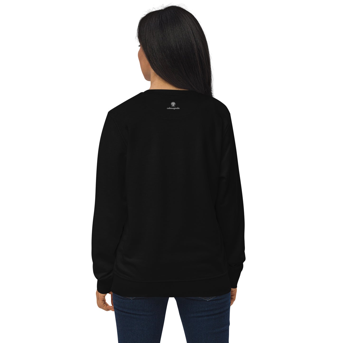 Unisex organic sweatshirt - Young Black Freeish Since 1865