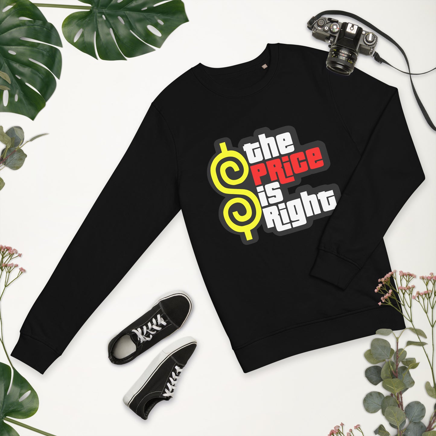 Unisex organic sweatshirt - The Price Is Right