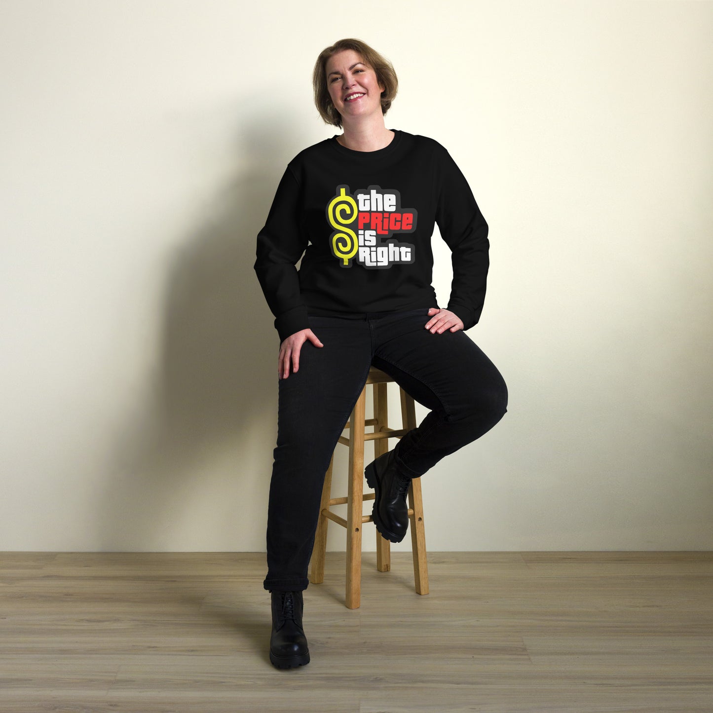 Unisex organic sweatshirt - The Price Is Right