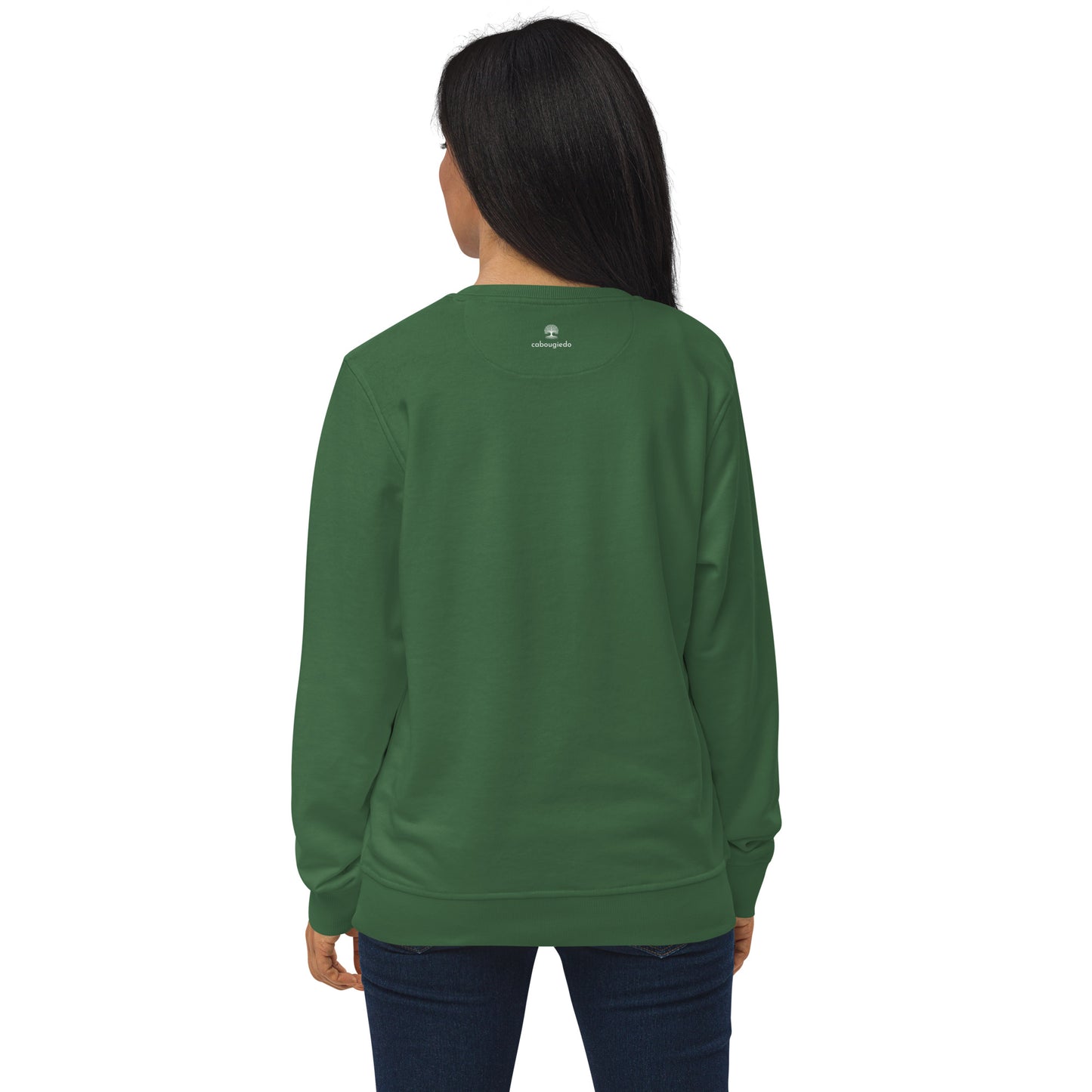 Unisex organic sweatshirt - Young Black Freeish Since 1865