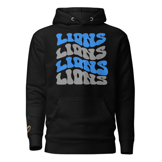 Unisex Hoodie - Lions Football