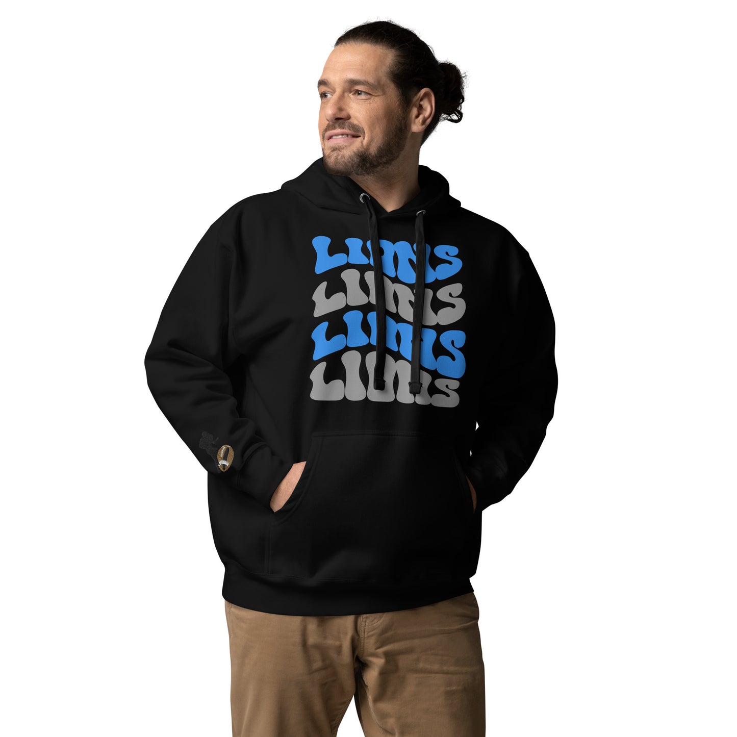 Unisex Hoodie - Lions Football