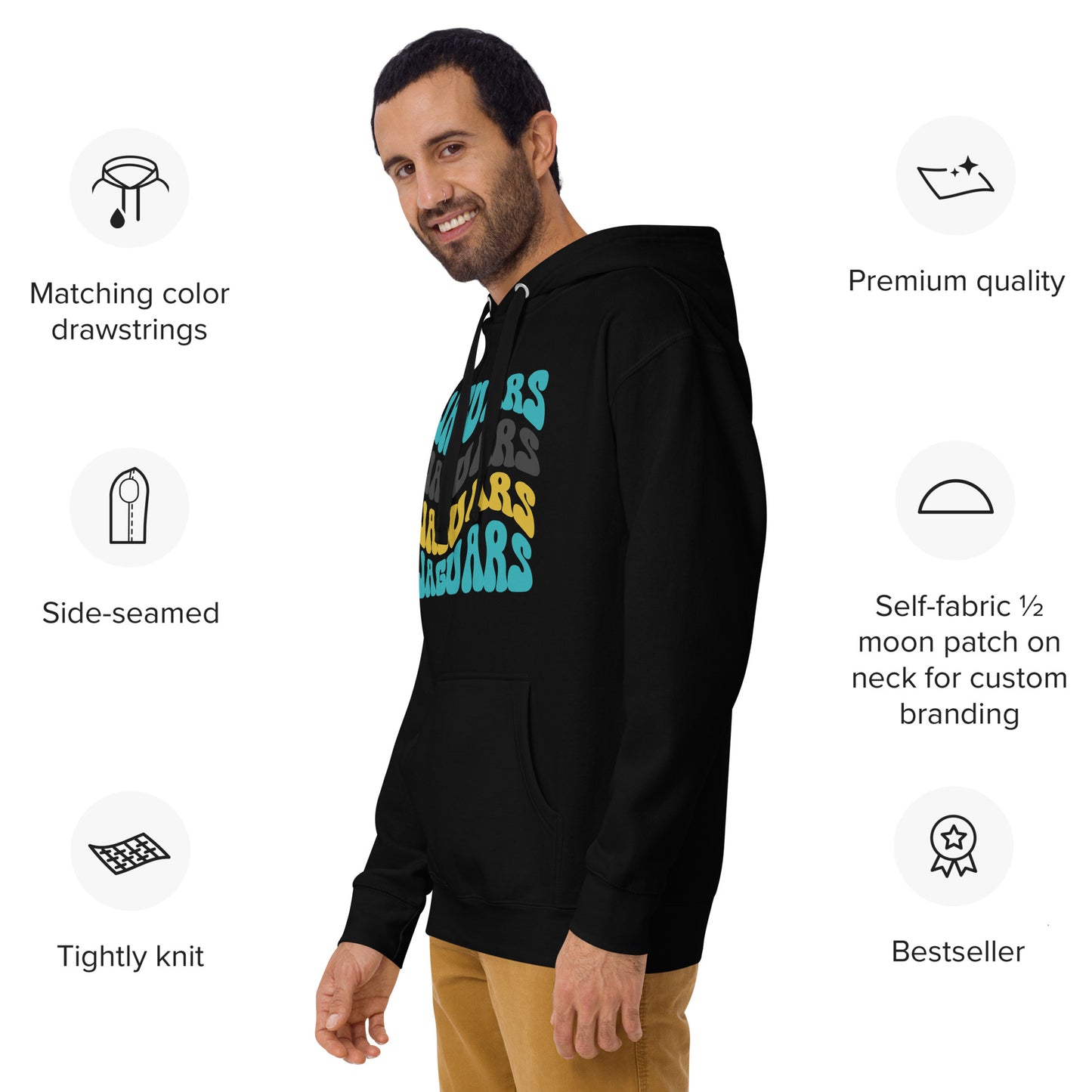 Unisex Hoodie - Jaguars Football