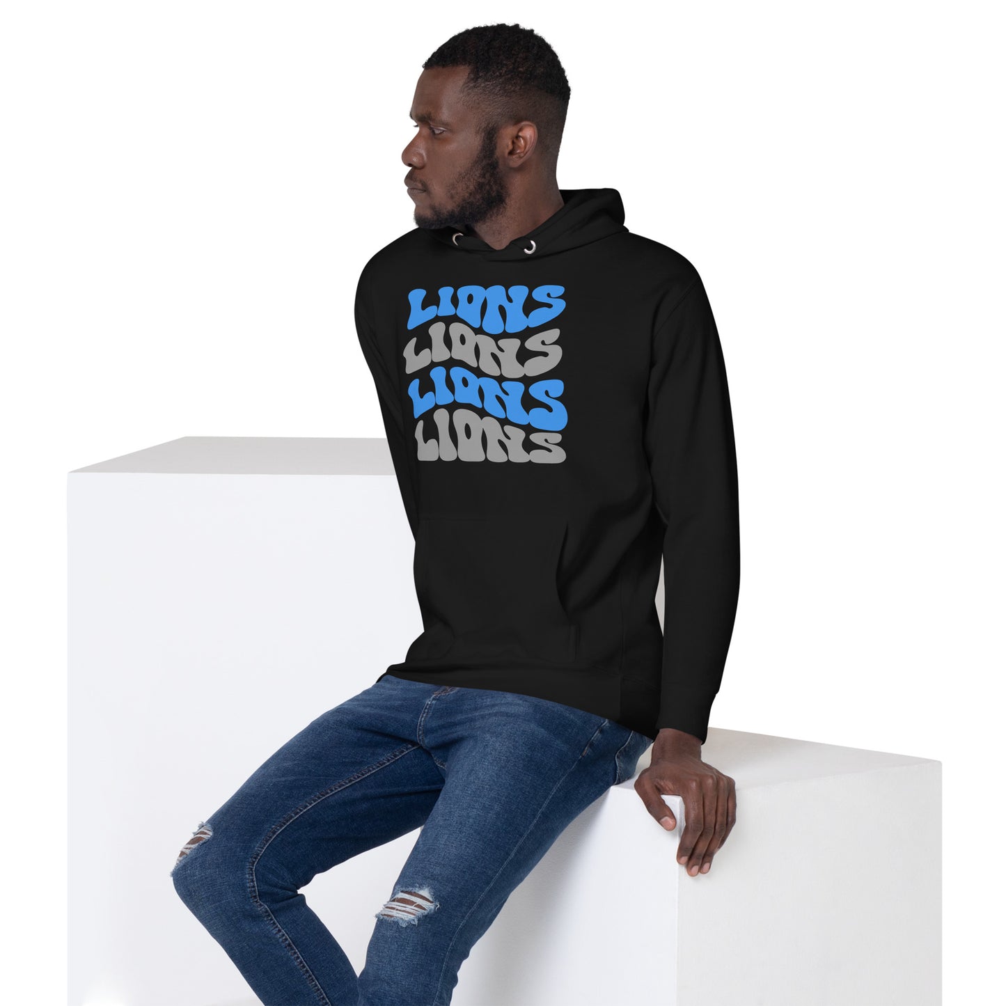 Unisex Hoodie - Lions Football