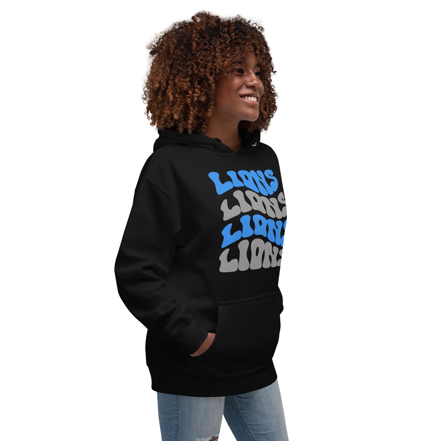 Unisex Hoodie - Lions Football