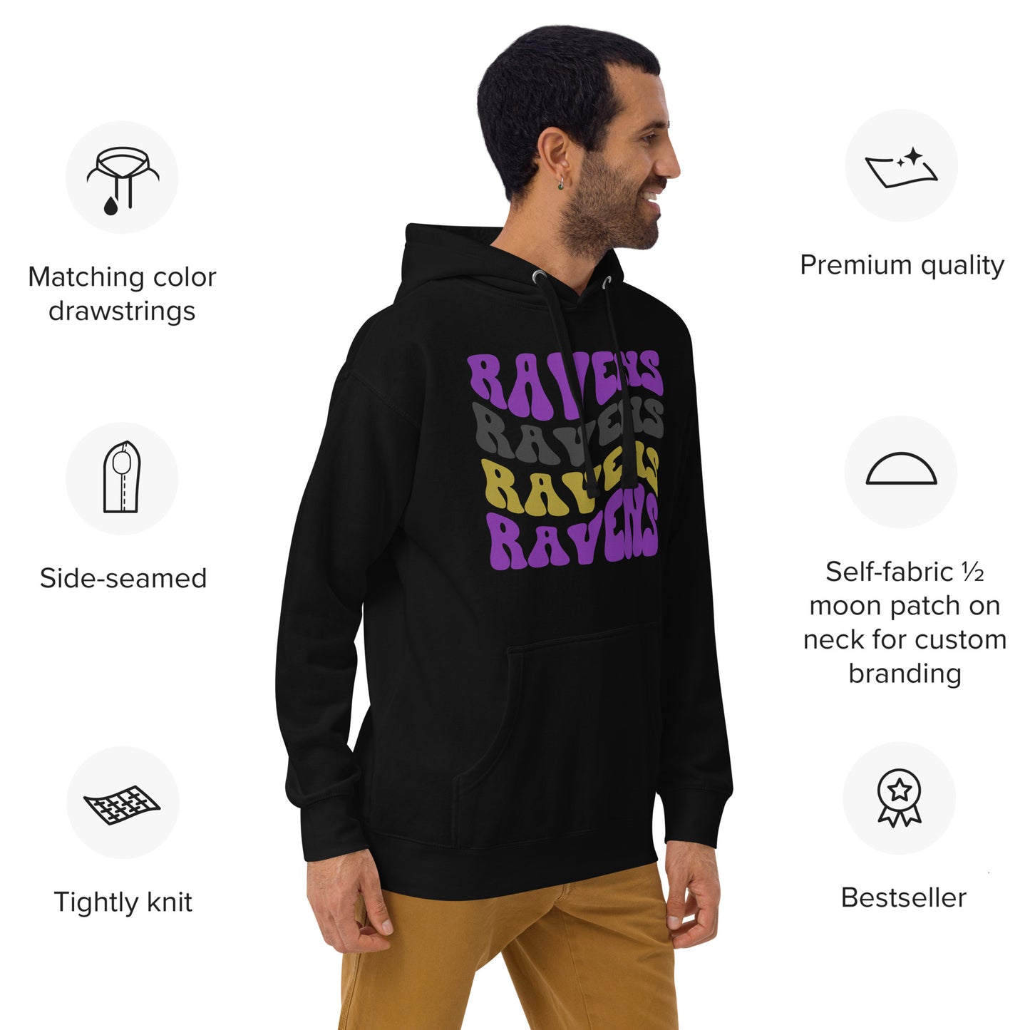 Unisex Hoodie - Ravens Football