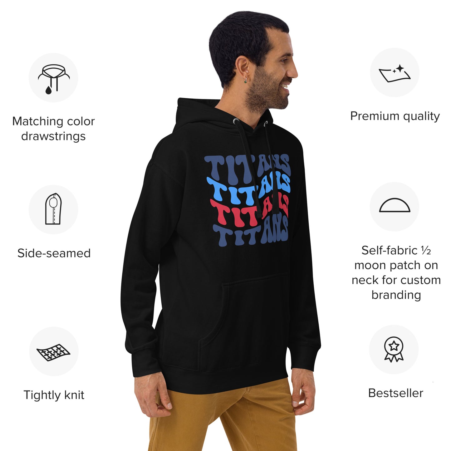 Unisex Hoodie - Titans Football