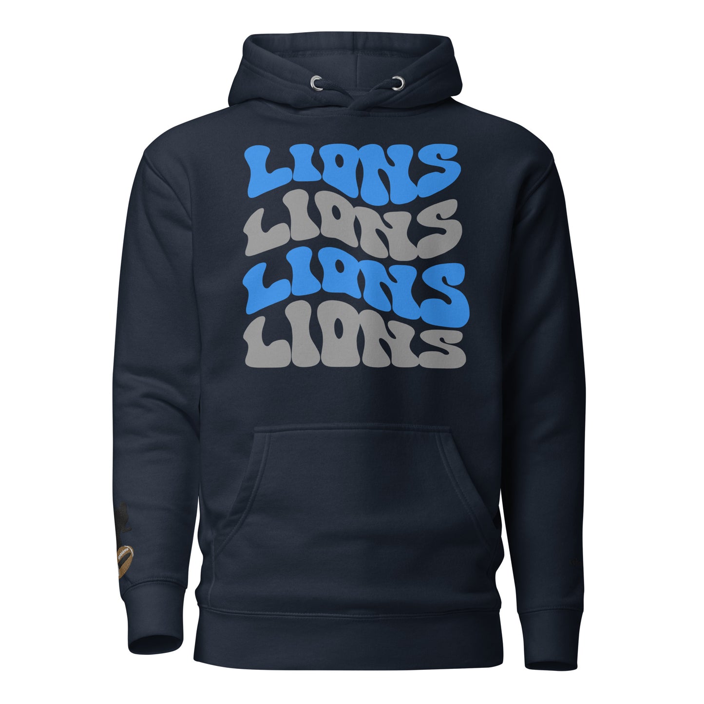 Unisex Hoodie - Lions Football