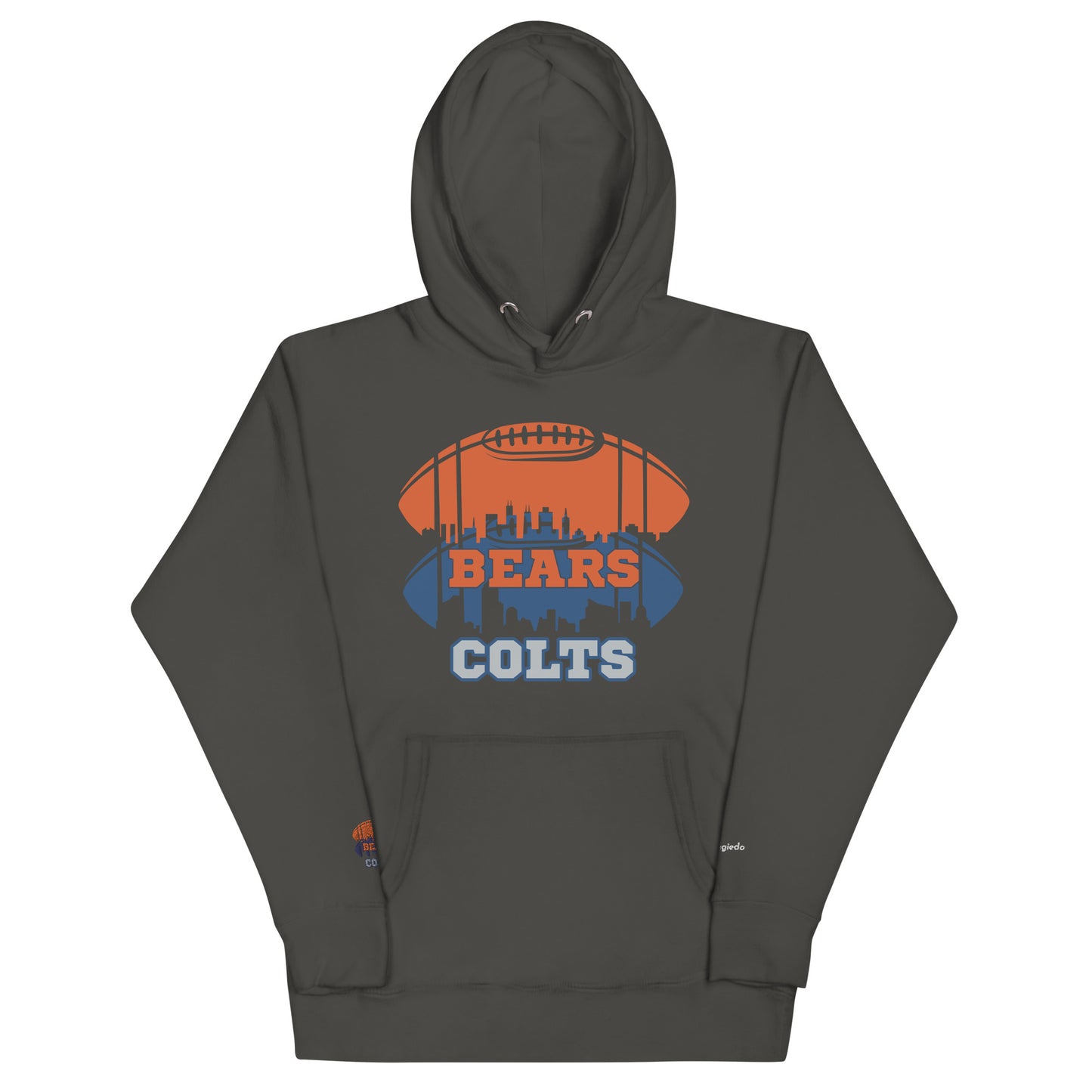 Unisex Hoodie - Bear Colts Football Fan