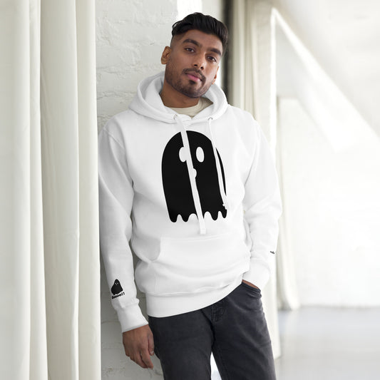 Unisex Hoodie - Halloween Ghost White Hoodie