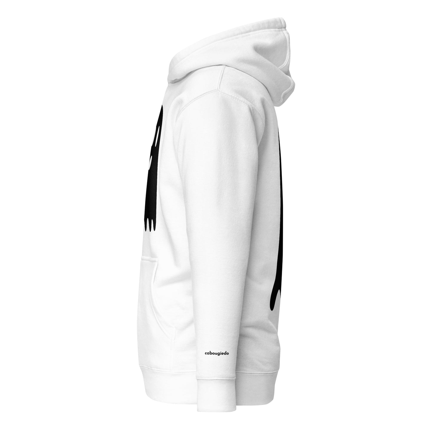 Unisex Hoodie - Halloween Ghost White Hoodie