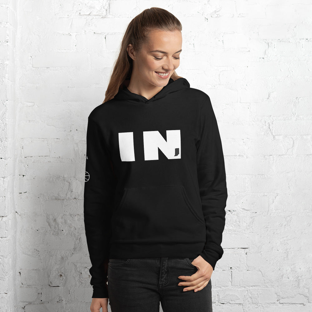 Unisex hoodie - IN (Indiana)