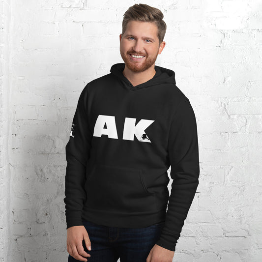 Unisex hoodie - AK (Alaska)