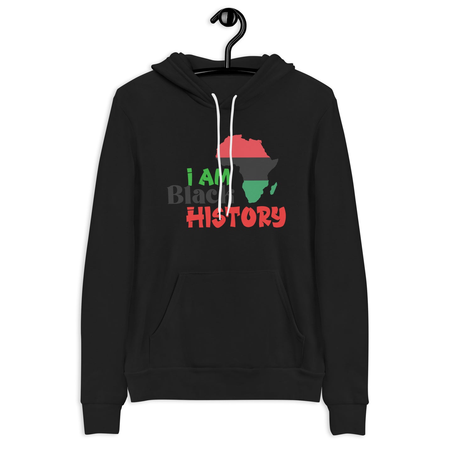 Unisex hoodie - I Am Black History