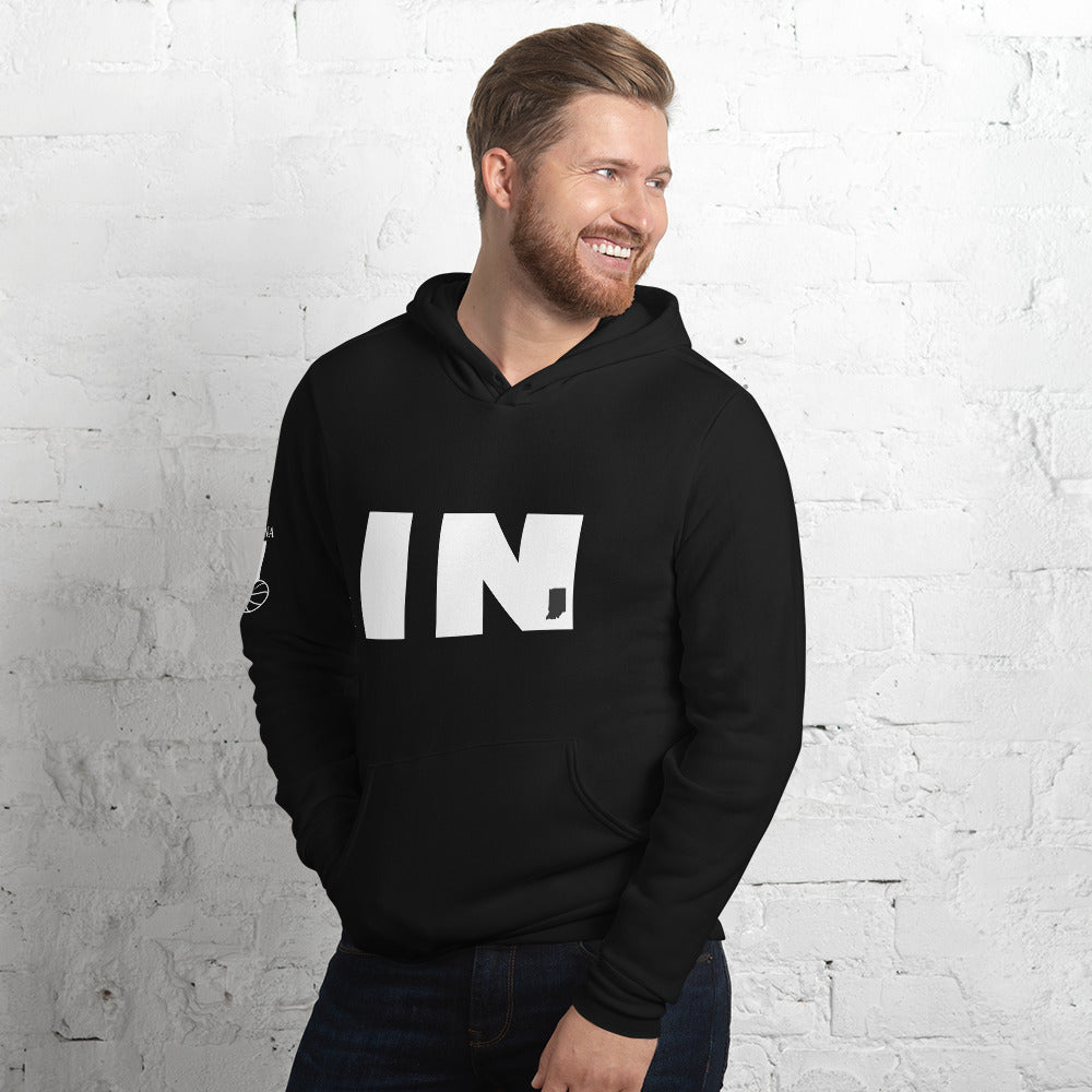 Unisex hoodie - IN (Indiana)