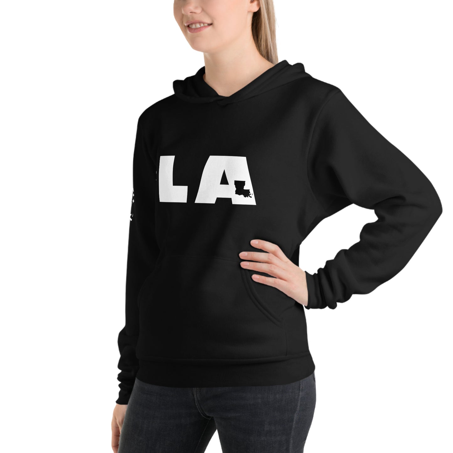 Unisex hoodie - LA (Lousiana)