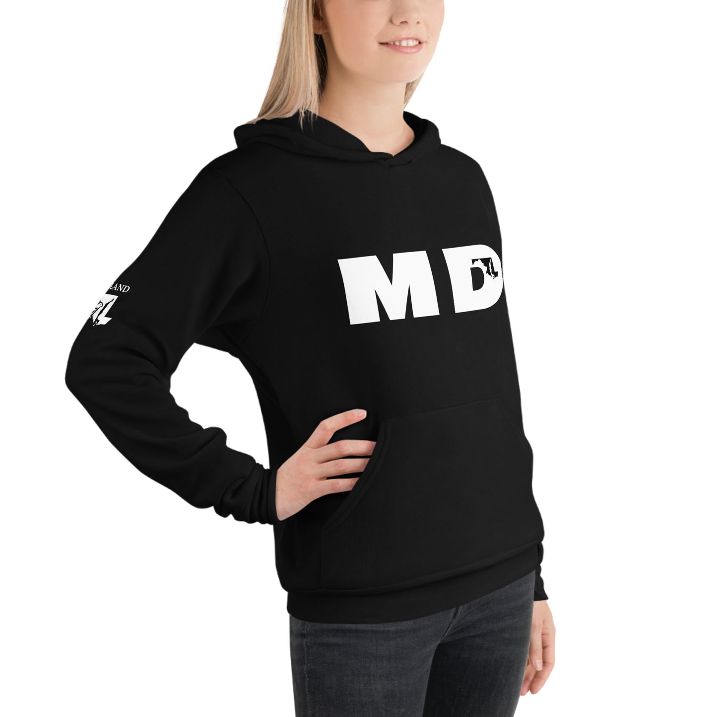 Unisex hoodie - MD (Maryland)