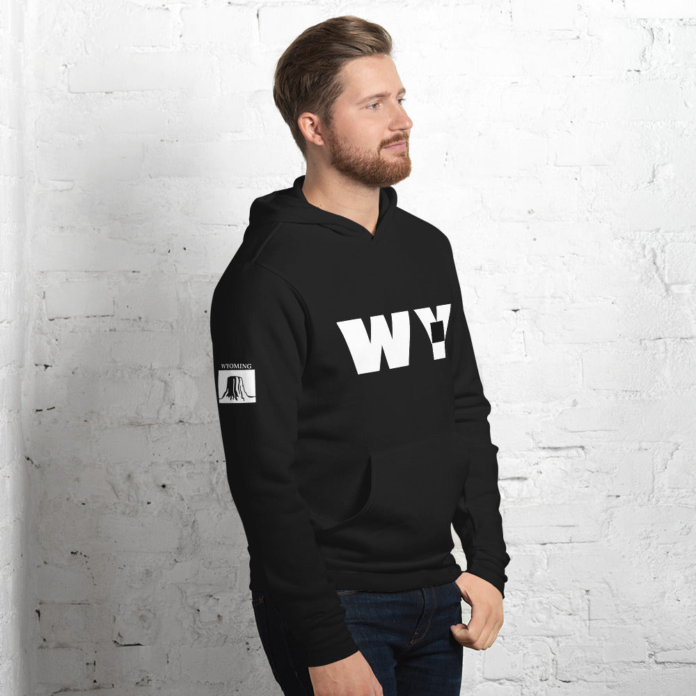 Unisex hoodie - WY (Wyoming)