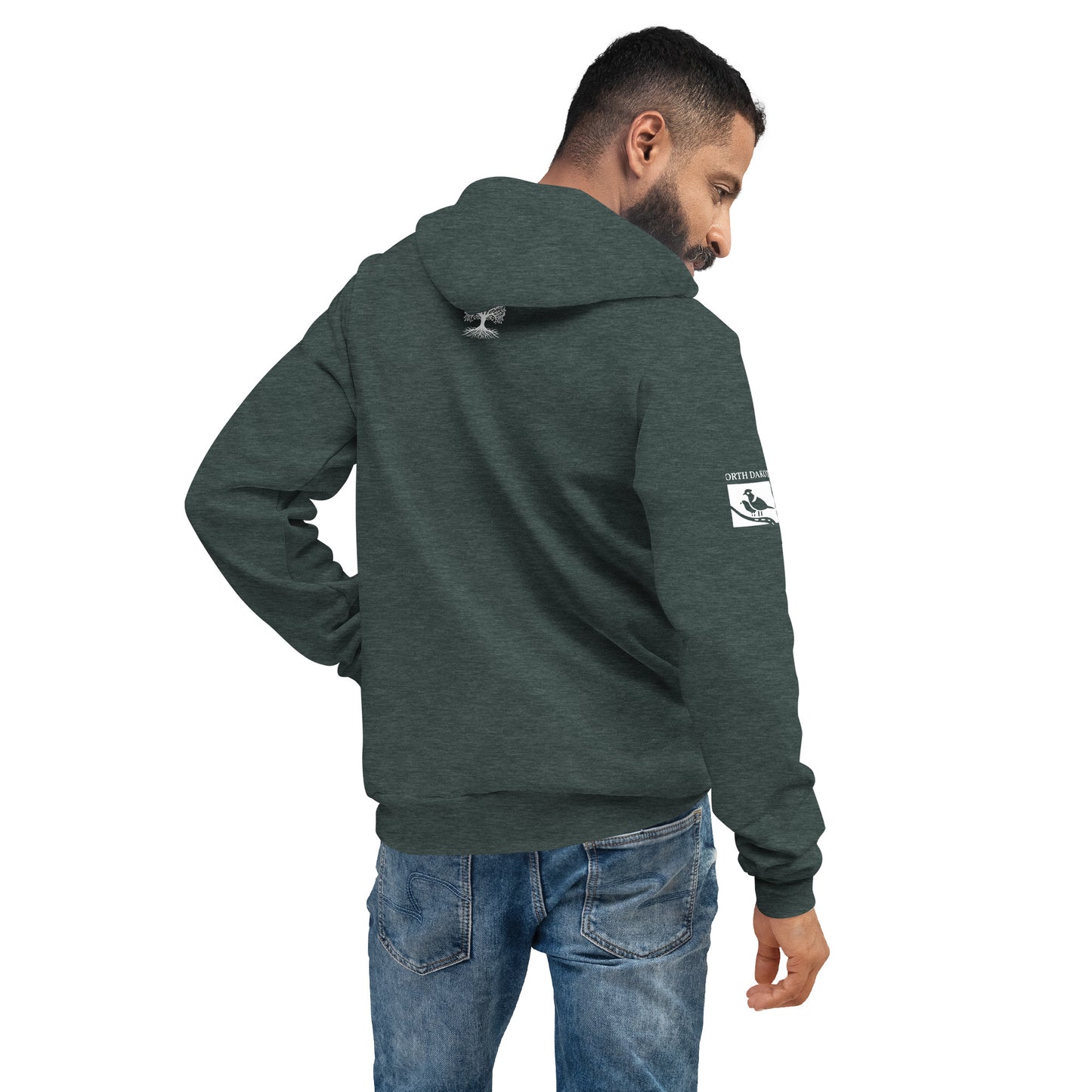 Unisex hoodie - ND (North Dakota)