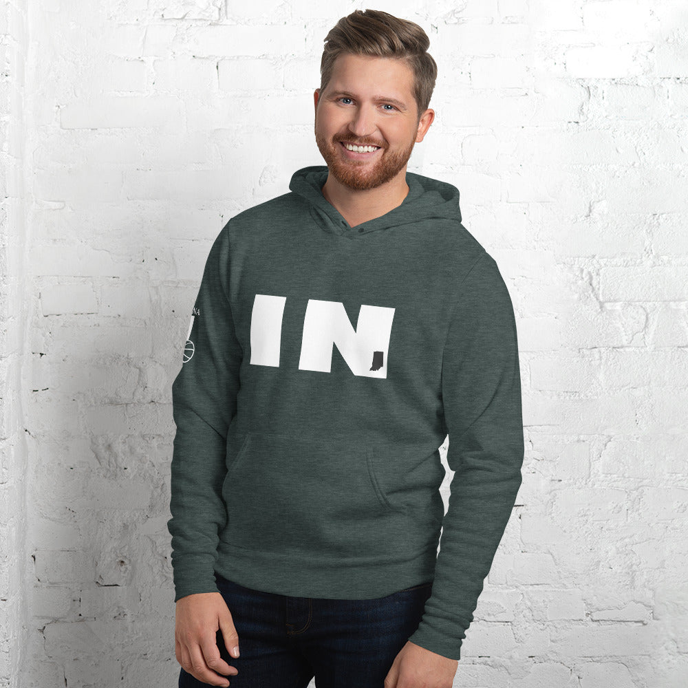 Unisex hoodie - IN (Indiana)