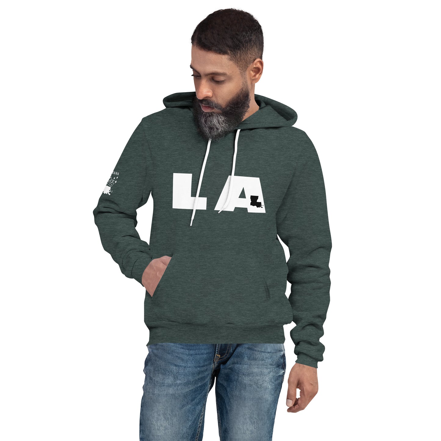 Unisex hoodie - LA (Lousiana)