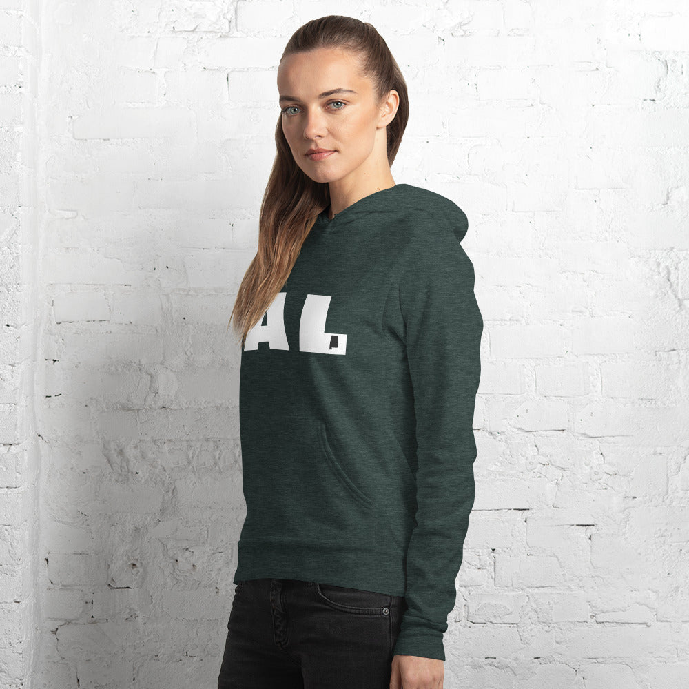 Unisex hoodie - AL (Alabama)