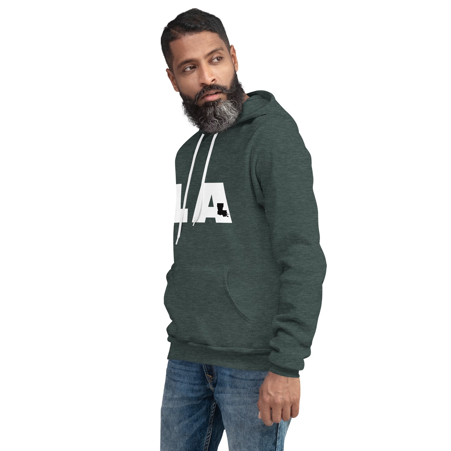 Unisex hoodie - LA (Lousiana)