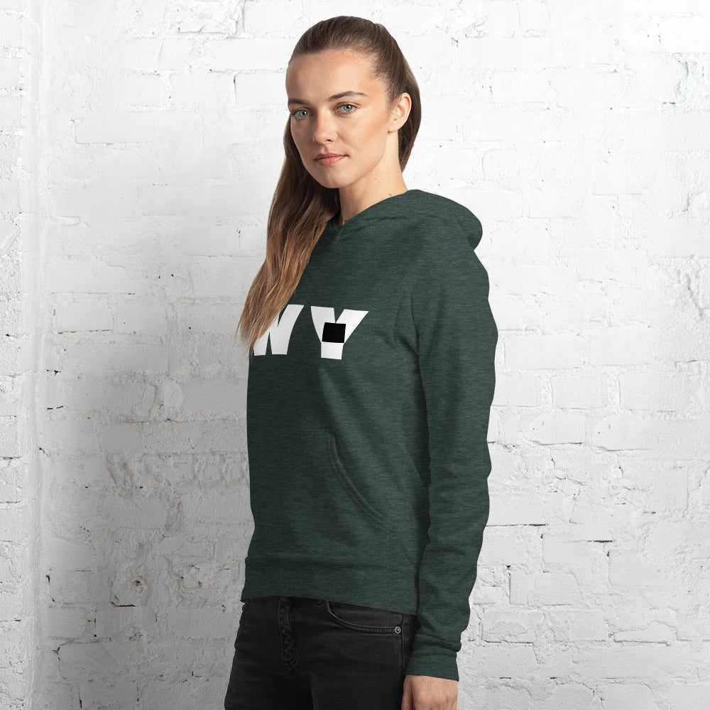 Unisex hoodie - WY (Wyoming)