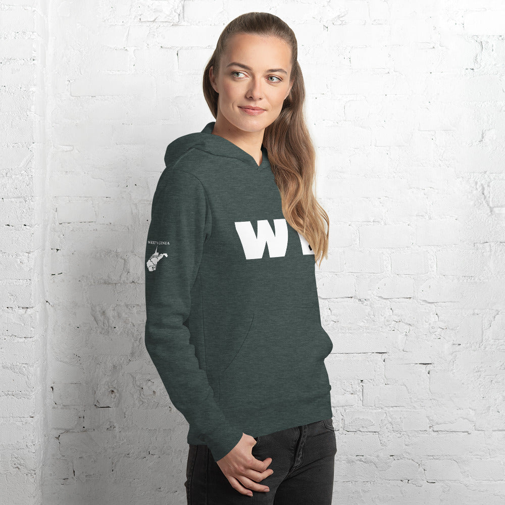 Unisex hoodie - WV (West Virginia)