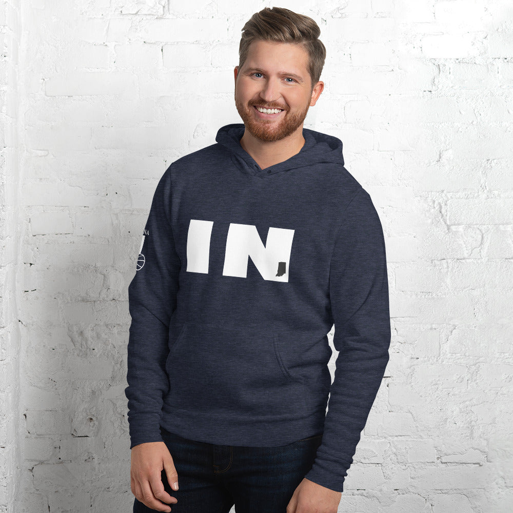 Unisex hoodie - IN (Indiana)