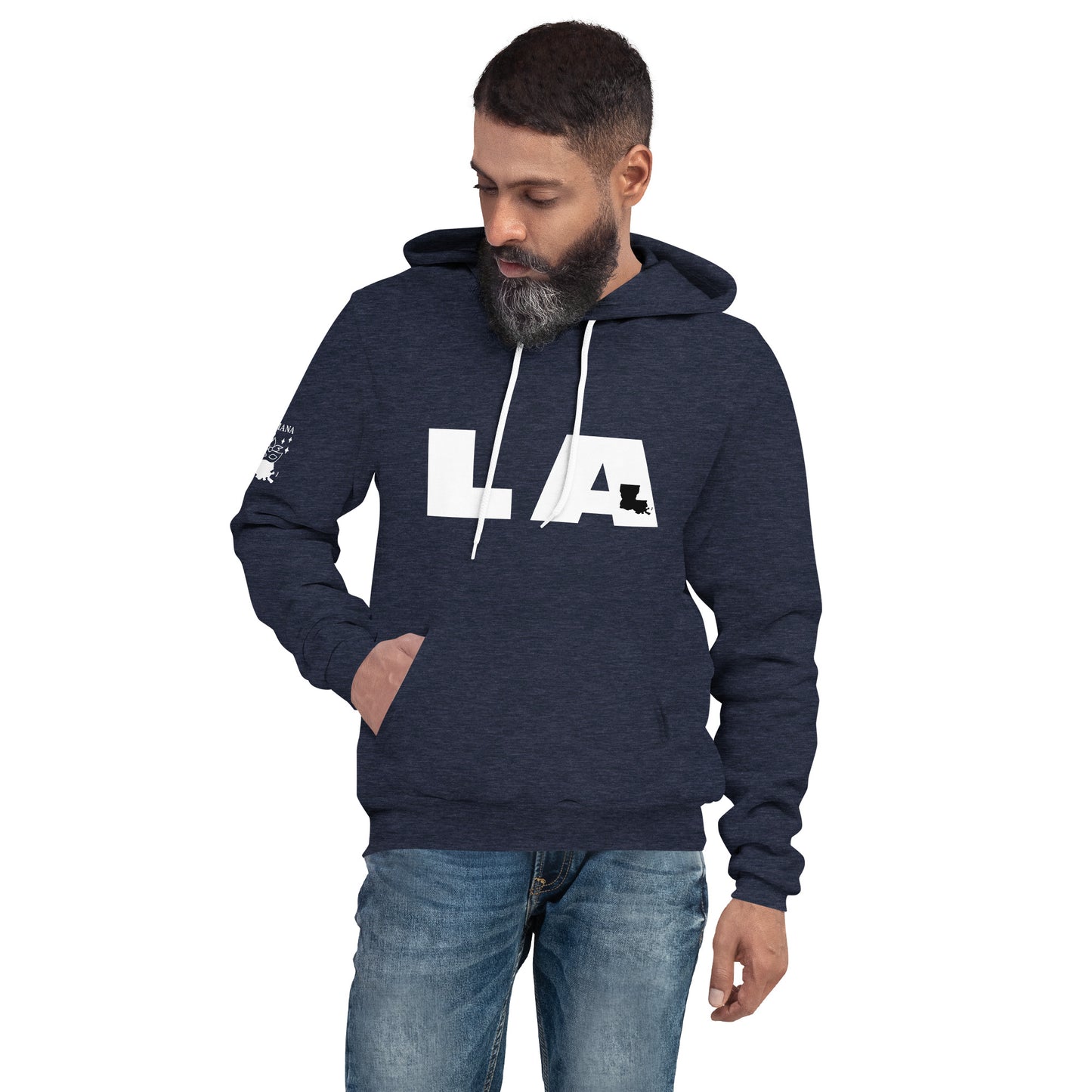 Unisex hoodie - LA (Lousiana)