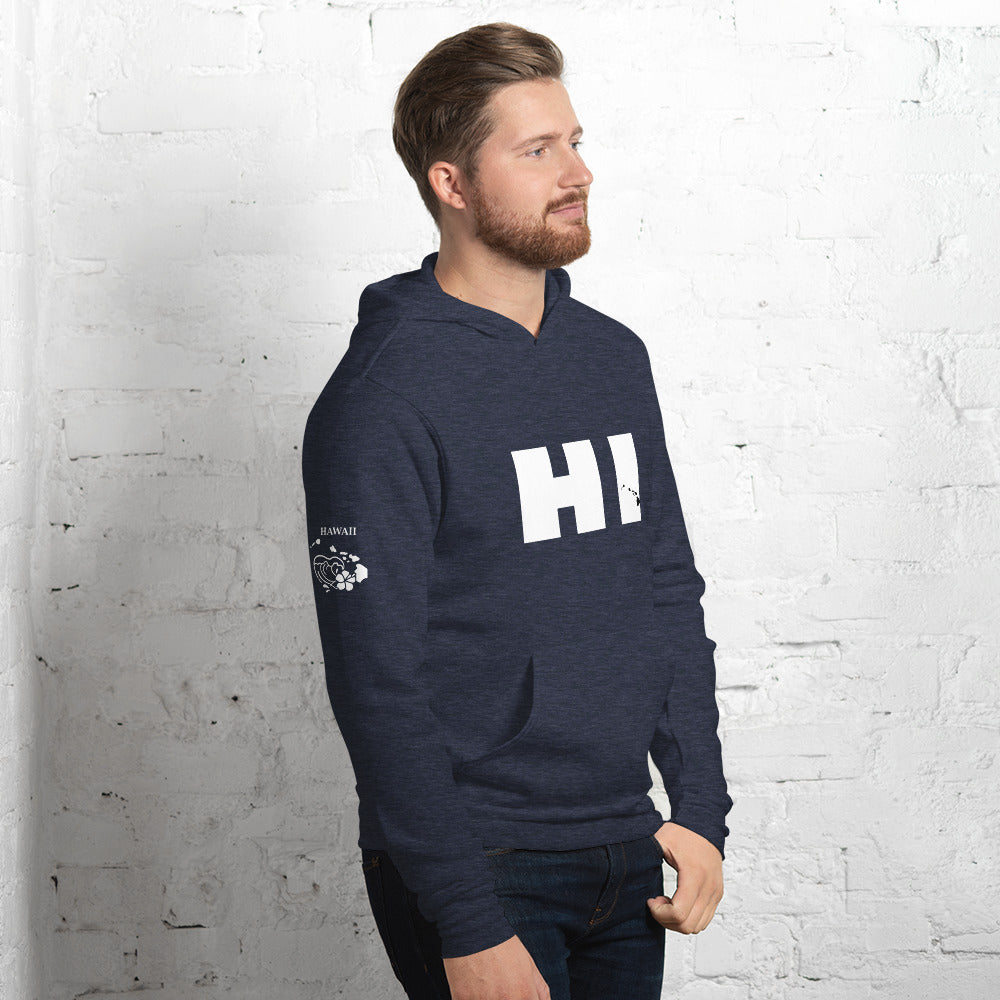 Unisex hoodie - HI (Hawaii)