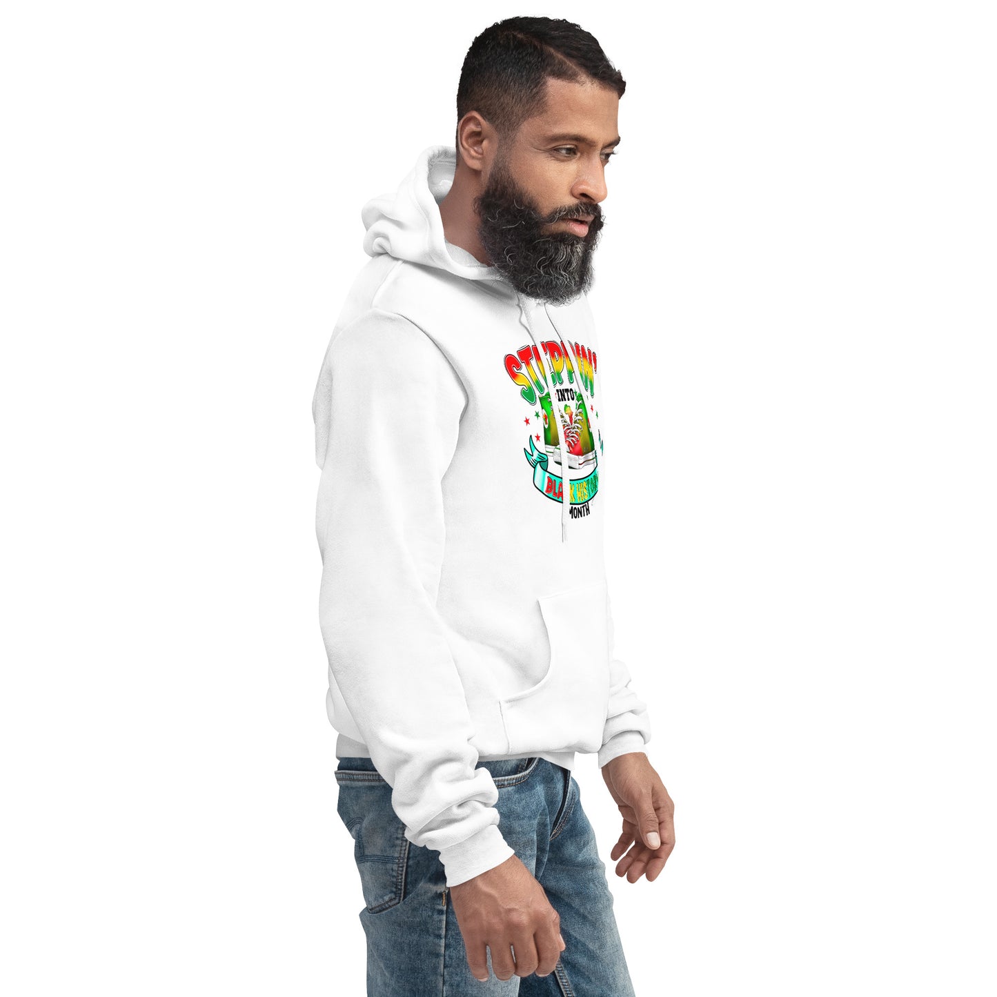 Unisex hoodie - Steppin Into Black History Month