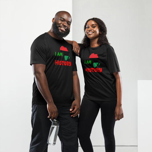 Unisex sports jersey - I Am Black HIstory