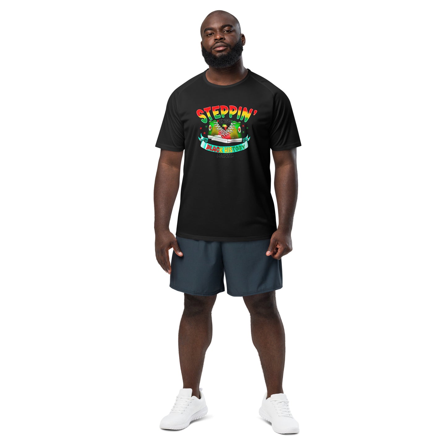 Unisex sports jersey - Steppin Into Black History Month